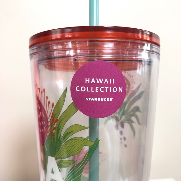 NWT Starbucks Aloha Vibes Tumbler Venti LIMITED EDITION HAWAII EXCLUSIVE - Picture 4 of 4